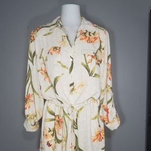 CHICO'S FLORAL DRESS